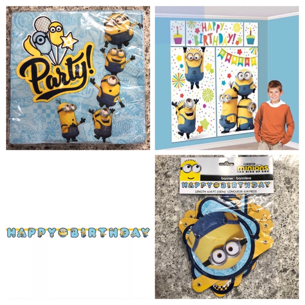 🥳SALE🥳 Party Bundle - Minions/Despicable Me